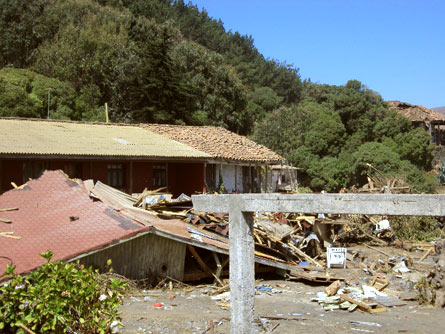 Impresiones de Iloca y Trilco a casi un mes del terremoto